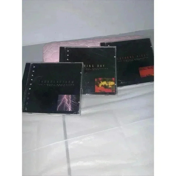 3 Mood Escapes Nature Thunderstorms, Spring Day And Savanna Night Audio CD New - Picture 1 of 8